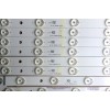 KIT DE LED PARA TV (8 PIEZAS) / VIZIO 56.38005.022 / 05638005022 / WT-EL-55UHD-A-V3 / WT-EL-55UHD-B-V3 / WT-EL-55UHD-C-V3 / F085N4R(P45)H / MODELO P552UI-B2	
