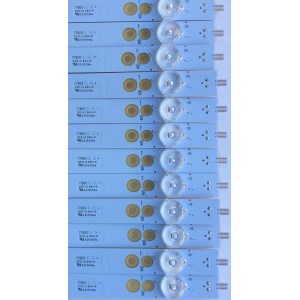 KIT DE LED'S PARA TV VIZIO (12 PIEZAS) NUMERO DE PARTE LB50051 / LB50051 V0_00 / 77900 / 210BZ06D0 / 43030L03L / PANEL TPT500J1-HVN07.U / MODELO E50-D1 LTMWUGAS	