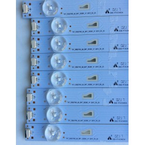 KIT DE LED PARA TV (8 PIEZAS) / TCL 006-P1K3465A / YHF-4C-LB3207-YH02J / 140117-SA7XFA-028"52"(53,54,55,56,57,58,59.) / MODELO 55US57 / PANEL LVU550CSOT E1	