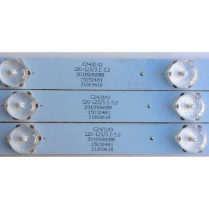 KIT DE LED PARA TV (3 PIEZAS) / WESTINGHOUSE 303AK320033 / AHKK32D07-ZC15F-02 / 2010006088 / 150324B1 / 21003618 / MODELOS WD32HT1360 TW-00311-B032F / WD32HT1360 TW-00312-B032K / WD32HT1360 TW-00322-R032D / WD32HT1360 TW-00331-B032F	