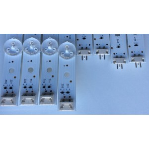 KIT DE LED´S PARA TV (8 PIEZAS) / NC490DUE-AAFX1 / NC490DUE-AAFX1-41CA / GAN01-1295A-P1 / GAN01-1294A-P1 / QR2CSSAZS / MODELO 49LK5700PUA.BUSWLOR 