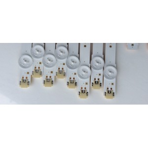 KIT DE LED`S PARA TV (16 PIEZAS) / SAMSUNG BN96-39667A / BN96-39668A / LM41-00121E / LM41-00121F / PANEL`S CY-GK065HGNVCH / CY-GK065HGNVEH / MODELOS UN65KU630DFXZA / UN65KU6300FXZA / UN65KU6290FXZA