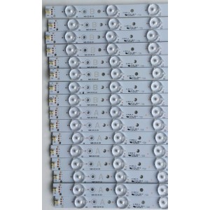 KIT DE LED PARA TV (16 PIEZAS) / VIZIO ECL-B01-3-S4 / 01R96-A / 01R97-A / AB31-A7-337-12 (A) / 0981010B8712 (A)  / AB31-A7-337-13 (B) / 0981010B8713 (B) / MODELO M65-E0 / M65-E0-B-V3 