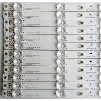 KIT DE LED'S PARA TV TCL (12 PIEZAS) / NUMERO DE PARTE 006-P1K3507B / LB6507 / YHF-4C-LB6507-YH02J / TOT_65_D2900_12X7_3030C_d6t-2d1_7S1P / PANEL'S LVU650SS0T / LVU650ND1L / MODELO 65S405TDAA 