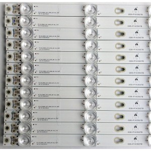 KIT DE LED'S PARA TV TCL (12 PIEZAS) / NUMERO DE PARTE 006-P1K3507B / LB6507 / YHF-4C-LB6507-YH02J / TOT_65_D2900_12X7_3030C_d6t-2d1_7S1P / PANEL'S LVU650SS0T / LVU650ND1L / MODELO 65S405TDAA 