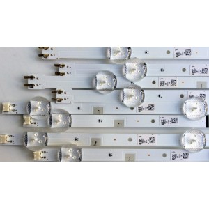 KIT DE LED PARA TV (8 PIEZAS) / SAMSUNG BN96-37296A / BN96-37297A / LM41-00120P / LM41-00120Q / PANEL´S CY-JJ048BGLV1H / CY-JJ048BGEV1H / CY-JJ048CGLV1H / CY-JJ048BGEV4H / MODELOS UN48J6200AFXZA / UN48J5000AFXZA / UN48J5200AFXZA / UN48J520DAFXZA 