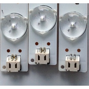 KIT DE LED PARA TV / VIZIO 0981-0102-21A2/0981-0102-21A3 / IC-G-VZAA39D266C (SOLO TRAE 3 PZAS. ) / F110M9LP40H / 0981010221A2 / 0981-0102-21A2 / 0981-0102-21A3 / IC-E-VZAA39D266A / IC-E-VZAA39D266B / MODELO E390-B0 / SHARP LC-39LE551U PANEL T390HVN04.0	