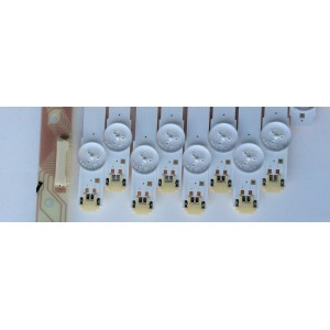 KIT DE LED PARA TV / SAMSUNG BN96-34807A/BN96-34808A / 34807A / 34808A / BN96-34712A / V5DU-650DCB-R1 / V5DU-650DCA-R1 / BN96-34720A / MODELO UN65JU7500FXZA / UN65JU7100FXZA TH01 / UN65JU670DFXZA IH02 / UN65JU6700FXZA TD01 / PANEL CY-WJ065FGAV3H	