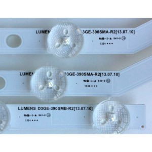 KIT DE LED PARA TV / SAMSUNG BN96-29032A/BN96-29033A ( 3 PZAS ) / D3GE-390SMA-R2[13.07.10] / D3GE-390SMB-R2[13.07.10] / PANEL CY-DF390BGAV1H / MODELO UN39EH5003FXZX	