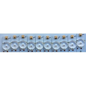 KIT DE LED PARA TV / SCEPTRE 3BL-T4734102-12 (10PZAS.) / 2301050B700080 / JS-NY313GCXD-0048 / MODELO X50 A3NV93CH / PANEL T500HVN07.5	