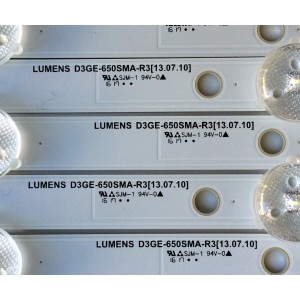 KIT DE LED PARA TV / SAMSUNG BN96-29076A/BN96-29077A / 29076A / 29077A / D3GE-650SMA-R3 / D3GE-650SMB-R1 / SUSTITUTA BN96-34562A/BN96-34563A / MODELO UN65EH6000FXZA YH02 / UN65H6203AFXZC / UN65H6153AFXZX / PANEL CY-DF650CGAV2H / CY-DF650CGAV1H	