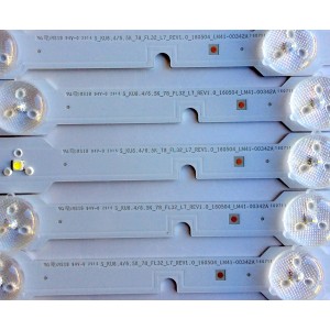 KIT DE LED PARA TV  SAMSUNG BN96-40788A / BN96-40789A / BN96-40790A (30 PZAS.) / 40788A / 40789A / 40790A / S_KU6.4/6.5K_78_FL32_L7_REV1.0_160504_LM41-00342A / MODELO UN78KU750DFXZA YA01 / PANEL CY-WK078FGLV1H	