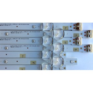 KIT DE LED'S PARA TV SAMSUNG (8 PIEZAS) / BN96-37774A / BN96-37775A / LM41-00145A / LM41-00146A / USTITUTA BN96-38526A / BN96-38527A / PANEL CY-JJ050BGNV2H / CY-JJ050BGNV1H / CY-JM049BGLV1H / MODELOS UN50J5000AFX / HG50NE460SFX / UN50J5000AFX / HG50NE470