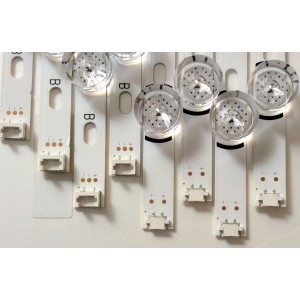 KIT DE LED´S PARA TV (8 PIEZAS) / LG DRT 3.0 42"_B type Rev01 / DRT 3.0 42"_B type Rev01 (2014.01.07) / SUSTITUTAS 6916L-1709A/6916L-1710A / 6916L-1709B/6916L-1710B / 6916L-1956B/6916L-1957B / PANEL T420HVF07.0 / MODELO 42LB5800-UG AUSDLJM