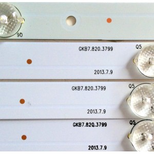 KIT DE LED PARA TV / ELEMENT GKB7.820.3799 / 3912-92I64-D / 2013.7.9 / 92G64-D / MODELO ELEFT406 K6F0M / ELEFT406 K6G7M / ELEFT406 M1400	