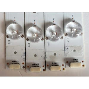 KIT DE LED'S PARA TV (4 PIEZAS) / RCA JL.D395A1235-031AS / AE0110323 / 01.JL.D395A1235-031AS / PANEL V400HJ6-PE1-CI-12V / MODELO SLD40HG45RQ