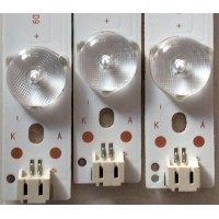 KIT DE LED PARA TV / PROSCAN PK385D09-ZC21FG-02 / 303PK385031 / 151121A6 / PK385M01 / MODELO PLDED3996A-E / PANEL LC390TA201 / XYD390BA01	