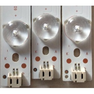 KIT DE LED PARA TV / PROSCAN PK385D09-ZC21FG-02 / 303PK385031 / 151121A6 / PK385M01 / MODELO PLDED3996A-E / PANEL LC390TA201 / XYD390BA01	