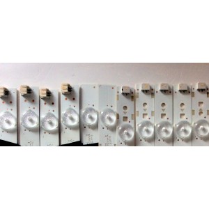 KIT DE LED PARA TV / SHARP F95N8LP39I / 0981010221F6 / BL-F95N8LP39I-2-1-A55-F / MODELO LC-55UB30U / PANEL LSC550FN04-C01	