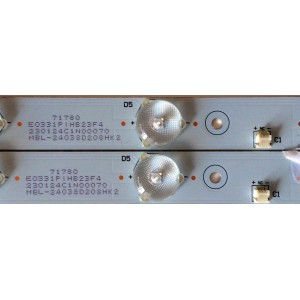 KIT DE LED PARA TV / ATVIO E0331PIHB23F4 / MBL-24038D208HK2 / LE-600 / 01L73-A / MODELO AT24HHM / PANEL HK236WLEDM-CHC3H	