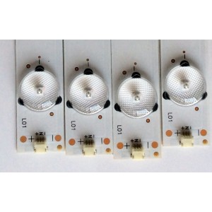 KIT DE LED´S PARA TV (4 PIEZAS) / HISENSE 1143870 / JL.D40B1330-03CS-F / 12BH2133 / PANEL JHD400GF-E32(008)\S30\FM\ROH 187959 / MODELOS 40H3F / 40H3E