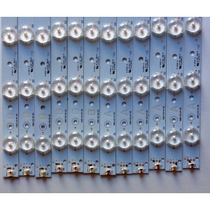 KIT DE LED PARA TV / ECH-B23-3-S6 / 0981010B8712 / 0981010B8713 / BC33-A7-837-13 / BC33-A7-937-12 / M65-E0-B-V3 / 01R97-A / A7-937-12 / A7-837-13 / MODELO 65''