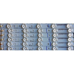 KIT DE LED PARA TV / ECH-B23-3-S6 / 0981010B8712 / 0981010B8713 / BC33-A7-837-13 / BC33-A7-937-12 / M65-E0-B-V3 / 01R97-A / A7-937-12 / A7-837-13 / MODELO 65''