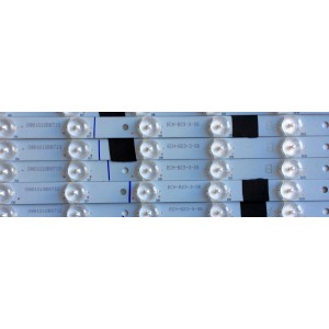 KIT DE LED PARA TV / ECH-B23-3-S6 / 0981010B8712 / 0981010B8713 / BC33-A7-837-13 / BC33-A7-937-12 / M65-E0-B-V3 / 01R97-A / A7-937-12 / A7-837-13 / MODELO 65''