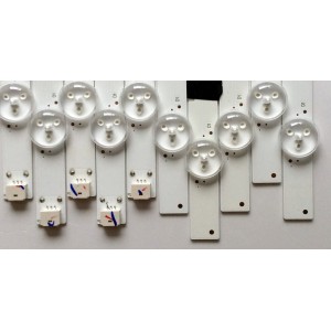 KIT DE LED PARA TV / VIZIO IC-BVZAA55D697A/IC-BVZAA55D697B / IC-BVZAA55D697A / IC-BVZAA55D697B / BDA-RBDJ-2-8 / MODELO 55D-0 LAUATYBS / PANEL T550HV08.5	