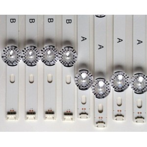 KIT DE LED PARA TV / LG 6916L-0884A/6916L-0885A / 0884A / 0885A / 40 DRT4.0 REV0 7 A-Type SVL400 / 40 DRT4.0 REV0 7 B-Type SVL400 / MODELO 40LX560H-UA.BUSJLJM / PANEL V400HJ6-PE2 REV.C1	