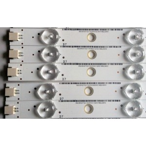 KIT DE LED´S PARA TV (12 PIEZAS)  / VIZIO I-5500WS80071-L-V1 / I-5500WS80071-R-V1 / WS55-1223-L / WS55-1223-R / 0563802702 / PANEL 7ZB00201C07 / 7ZB00W01C07 / MODELO D55-D2 LWZ2UCBS