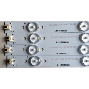 KIT DE LED PARA TV / ELEMENT L.14.164000000(4 PZAS.) / 101914 / PB11D785183BL042-001H / PANEL T400D3-HA24-DY4 MODELO ELEFW408 A1400	