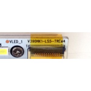 LED PARA TV / HISENSE 12080804 / E117090 / 4AD074762 / M1120824 / VLED_1 V390HK1-LS5-TREM4 / PANEL V390HK1-XLS5 / MODELO 39K310	