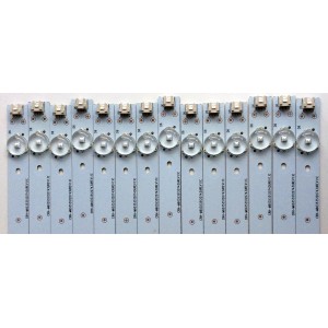 KIT DE LED`S PARA TV (14 PIEZAS) / ELEMENT 910-600-1008 / CRH-M603535120743UREV1.1C / CRH-M603535120743U REV1.1C / CRH-M603535120743U / E169373 / PANEL JE600D3HE67 / MODELOS ELEFW605 / ELEFW606 / LC-60LE644U