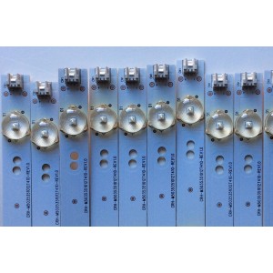 KIT DE LED'S PARA TV ELEMENT (10 PIEZAS) NUMERO DE PARTE CRH-M5035351012T410-REV1.0 / HP9L07A7U21140414EB8 / PANEL T500HVN07.3 / MODELOS ELEFW503 / ELEFT506