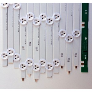 KIT DE LED´S PARA TV (12 PIEZAS) LG 6916L-1174A / 0024A-1177A / PANEL´S LC470DUE (SF)(R1) / LC470DUG (JF)(R1) / MODELOS 47LM8600-UC / 47LN5400-UA / 47LN5400 / 47LN5200-UA / 47LN5790-UI / 47LN541C-UA / 47LN5200-UB / E470I-A0 / E470I-A0 / 47LN5700