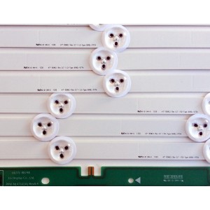 KIT DE LED´S PARA TV (12 PIEZAS) LG 6916L-1174A / 0024A-1177A / PANEL´S LC470DUE (SF)(R1) / LC470DUG (JF)(R1) / MODELOS 47LM8600-UC / 47LN5400-UA / 47LN5400 / 47LN5200-UA / 47LN5790-UI / 47LN541C-UA / 47LN5200-UB / E470I-A0 / E470I-A0 / 47LN5700