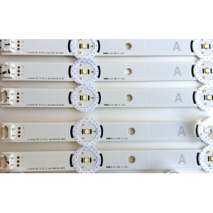 KIT DE LED`S PARA TV (10 PIEZAS) / LG 140218 / A TYPE REV02 / B TYPE / SUSTITUTA 6916L-1978A/-1979A / PANEL`S NC500DUN-VXBP2 / NC500DUN-VXBP3 / MODELOS 50LF6100-UA / 50LB6000-UH / 50LF6000-UB BUSJLOR / 50LF6090-UB / 50LB6100-UG / 50LB5800-UG BCCJLJR