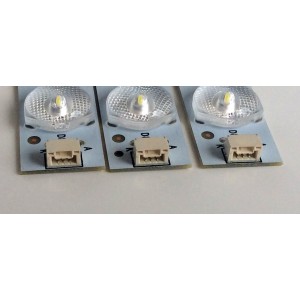 KIT DE LED´S PARA TV (3 PIEZAS) / JVC BJSJ315D08-ZC16F-02 / N94D-U / D24501 / 140506A2 / B20 / 7580LM / 303JD315034 / E356289 / PANEL HV320WX2-206 / MODELO LT-32DE74