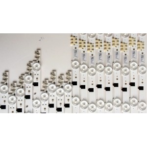 KIT DE LED´S PARA TV (18 PIEZAS) / SAMSUNG BN96-25310A / BN96-25311A / A26930A S131008D BN41-02028A / SAMSUNG 2013SVS50F L9 REV:1.9 130130 / SAMSUNG 2013SVS50F R7 REV:1.9 130130 / PANEL´S HF500BGA-B2 / T500HVF02.1 / HF500CSAB2 / MODELO UN50F6300AFXZA AH03