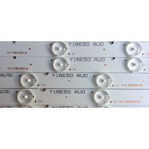 KIT DE LED´S PARA TV (12 PIEZAS) / VIZIO F105N9LP39I / Y16E50 AUO / IC-C-HWX50D618R / IC-C-HWX50D618L / 05638022023131EIFN5L / 05638022023131EIFN5R / PANEL T500QVN02.0 / MODELO E50u-D2 LWZ2UGAS