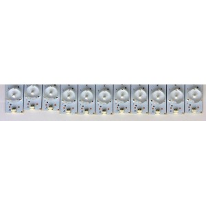 KIT DE LED´S PARA TV (11 PIEZAS) / HISENSE LBM500P0601-R1(0) / 1134062 HD500DF-B0114 / 4  14 8867 F115 MA D B2    B379 / PANEL HD500DF-B01\S1 / MODELO 50K20D 