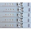 KIT DE LED`S PARA TV (6 PIEZAS) / LG 43LH500-UA.CUSHWLH / 5835-W43002-2P00 / 10-10090A-01A / 5835-W43002-2P00 VER01.00 2015-10-22 / PANEL RDL430FY(LD0-300) / LC430DUY- (SH) (A1) / MODELO 43LH500-UA.CUSHWLH	