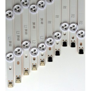 KIT DE LED`S PARA TV (10 PIEZAS) / RCA 6916L-1214A / 6916L-1215A / 6916L-1216A / 6916L-1217A / PANEL  LC420DUJ-SGE1 / MODELO J42HE841-SGE1