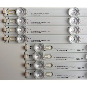 KIT DE LED`S PARA TV TCL ((8 PIEZAS)) / NUMERO DE PARTE 4C-LB4904-YH04J / 4C-LB4905-YH04J / TOT_49_D2900_4X4+4X5_3030C_D6t-2d1_A_4S1P / TOT_49_D2900_4X4+4X5_3030C_D6t-2d1_B_5S1P / PANEL LVU485ND1L / MODELOS 49S350 / 49S403TCBA / 49S403TBAA