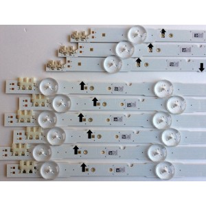 KIT DE LED´S PARA TV (12 PIEZAS) / SAMSUNG BN96-38892A / BN96-38891A / LM41-00099E / LM41-00099D / SAMSUNG_2014SVS48F / 60126NHF / PANEL CY-GH048BGLV6H / MODELOS LH48RMDNLGG/ZP / UA48H5500 / UN48H5500 / UE48H5570 / HG48AC695 / MAS MODELOS EN DESCRIPCION