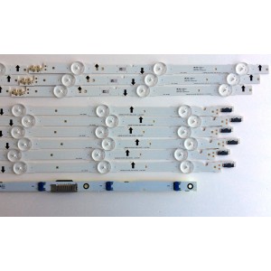 KIT DE LED´S PARA TV (12 PIEZAS) / SAMSUNG BN96-38892A / BN96-38891A / LM41-00099E / LM41-00099D / SAMSUNG_2014SVS48F / 60126NHF / PANEL CY-GH048BGLV6H / MODELOS LH48RMDNLGG/ZP / UA48H5500 / UN48H5500 / UE48H5570 / HG48AC695 / MAS MODELOS EN DESCRIPCION