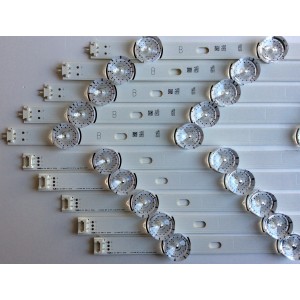 KIT DE LED´S PARA TV (10 PIEZAS) / LG 6916L-2233A B / 6916L-2232A A / LG Innotek DRT 3.0 55¨_B type Rev01_140107 / LG Innotek DRT 3.0 55¨_A type Rev01_140107 / PANEL LC550DUE (MG)(A3) / MODELO 55LB5550-UY / 55LF6000-UB BUSYLJR / 55LF6090