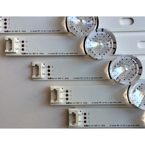 KIT DE LED´S PARA TV (10 PIEZAS) / LG 6916L-2233A B / 6916L-2232A A / LG Innotek DRT 3.0 55¨_B type Rev01_140107 / LG Innotek DRT 3.0 55¨_A type Rev01_140107 / PANEL LC550DUE (MG)(A3) / MODELO 55LB5550-UY / 55LF6000-UB BUSYLJR / 55LF6090