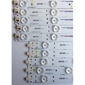 KIT DE LED´S PARA TV (10 PIEZAS) / SHARP A400DLB006-007 / A400DLB007-007 / T78SBM8P40 / T78SBM8P4O / PANEL S400DH3-1 / 76040T200-600-G / MODELO LC-40LE550U